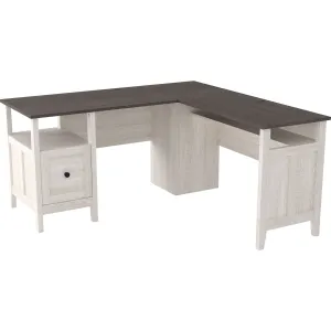 Dorrinson 2 Piece Desk - Two-tone