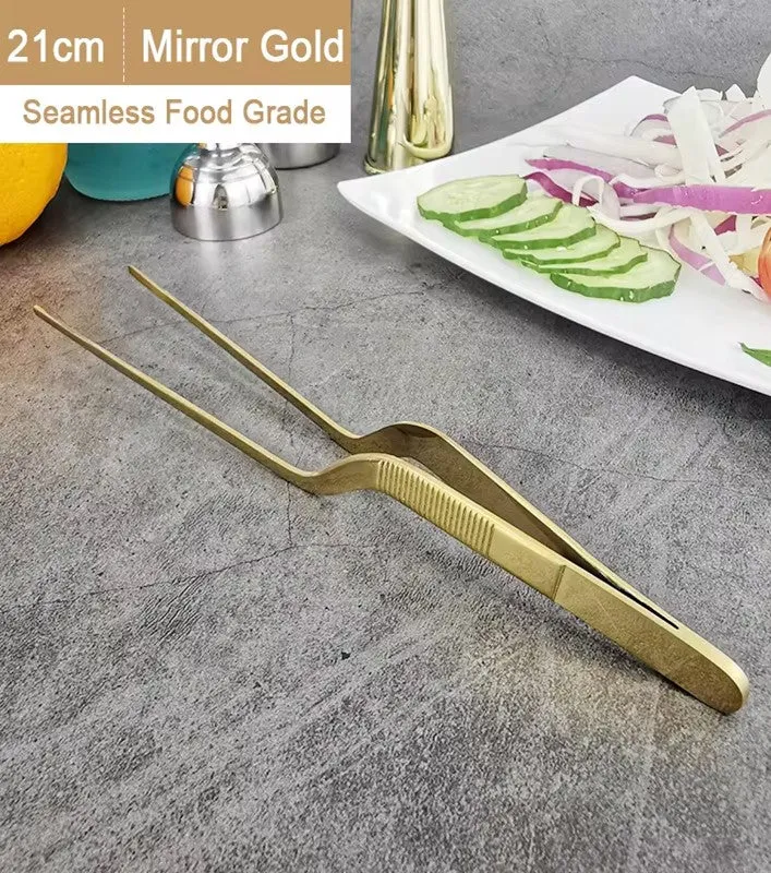 Twix Cooking Food Tong (precision tweezers are meticulously crafted for the delicate handling of small foods,