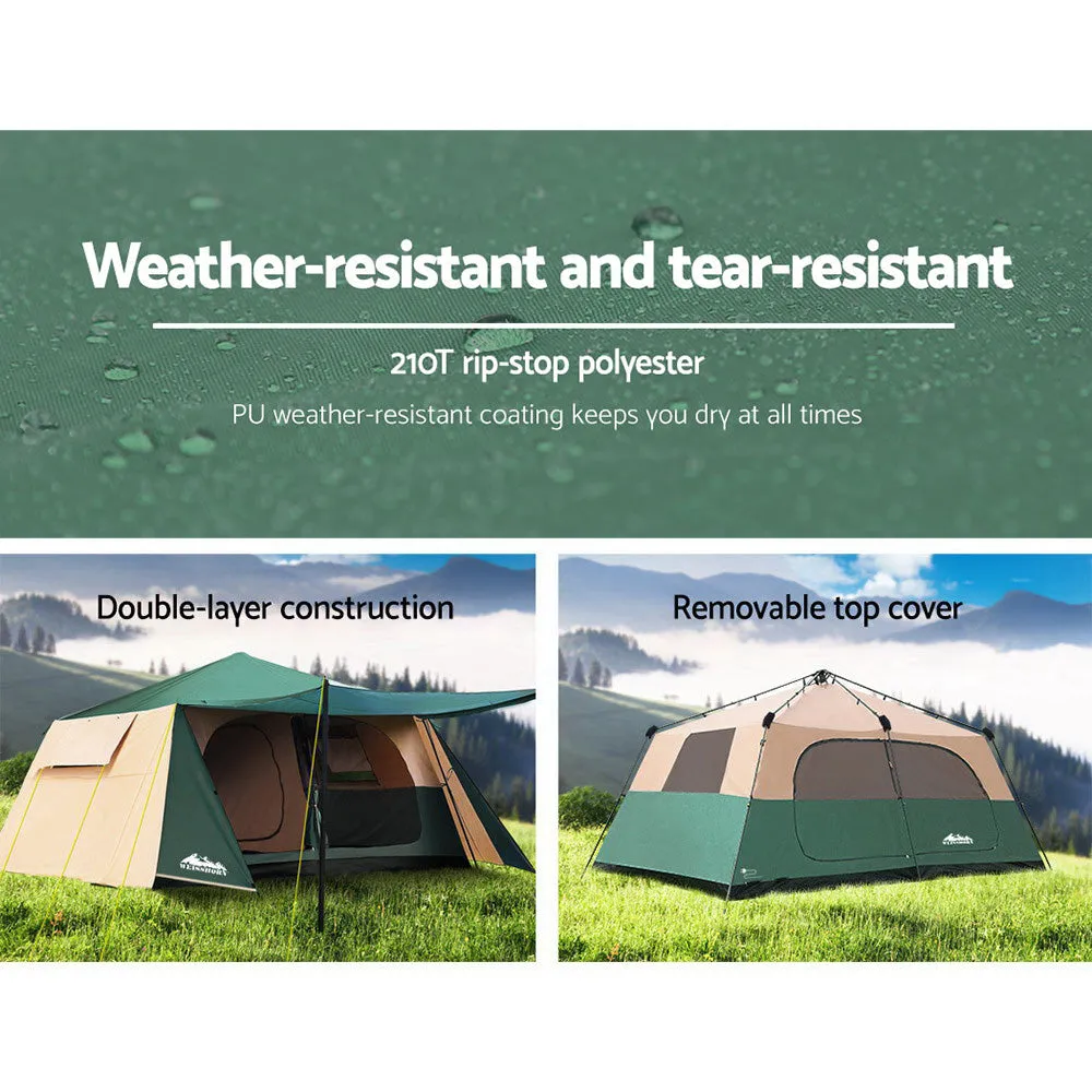 Weisshorn Instant Up Camping Tent 8 Person Pop up Tents